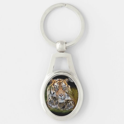 Tiger Schlüsselanhänger (Vorderseite)