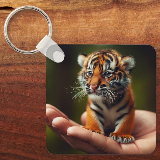 Tiger Schlüsselanhänger (Vorderseite)