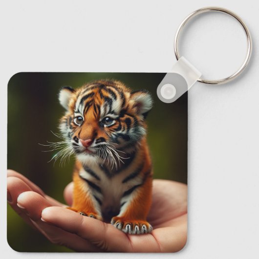 Tiger Schlüsselanhänger (Rückseite)