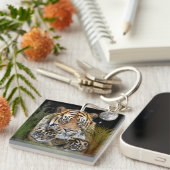 Tiger Schlüsselanhänger (Vorderseite rechts)