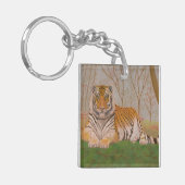 Tiger Schlüsselanhänger (Vorderseite links)