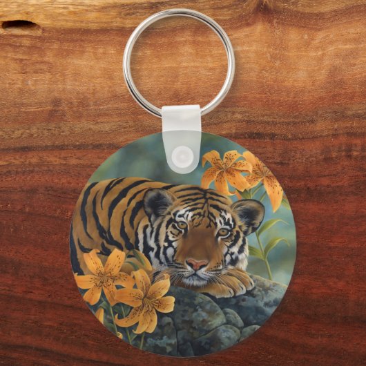 Tiger Schlüsselanhänger (Vorderseite)