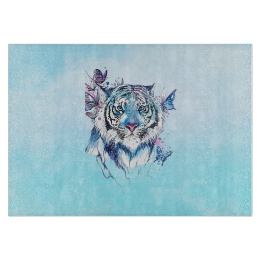 Tiger Schneidebrett (Vorderseite)