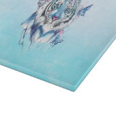 Tiger Schneidebrett (Ecke)