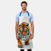 Tiger Schürze (Getragen)