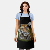 Tiger Schürze (Getragen)