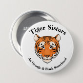 Tiger-Schwestern - Sisterhoodknopf Button (Vorne & Hinten)