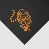 Tiger Seidenpapier (Detail)