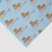 Tiger Seidenpapier (Ausschnitt)