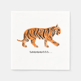 Tiger Serviette