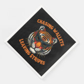 Tiger Serviette (Ecke)