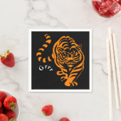 Tiger Serviette (Beispiel)