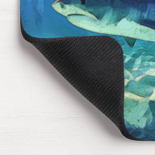 Tiger Shark Mousepad (Ecke)