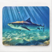 Tiger Shark Mousepad (Vorne)