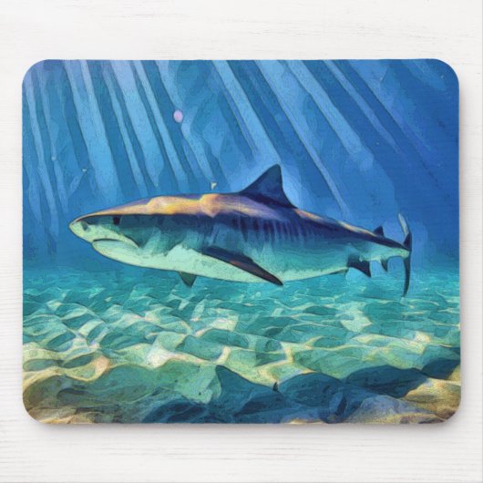 Tiger Shark Mousepad (Vorne)
