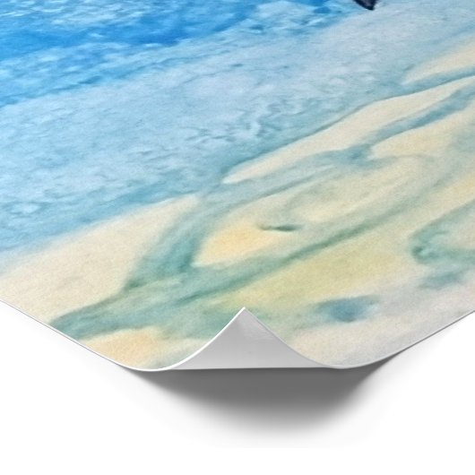 Tiger Shark Poster (Ecke)