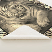 Tiger Sherpa Blanket Sherpadecke (3/4)