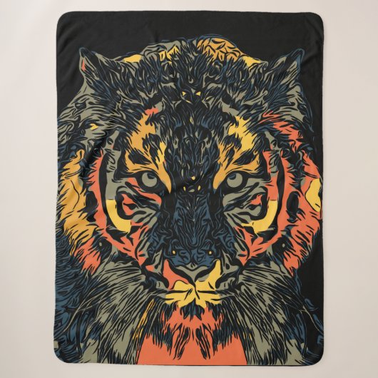 Tiger Sherpadecke (Vorderseite)