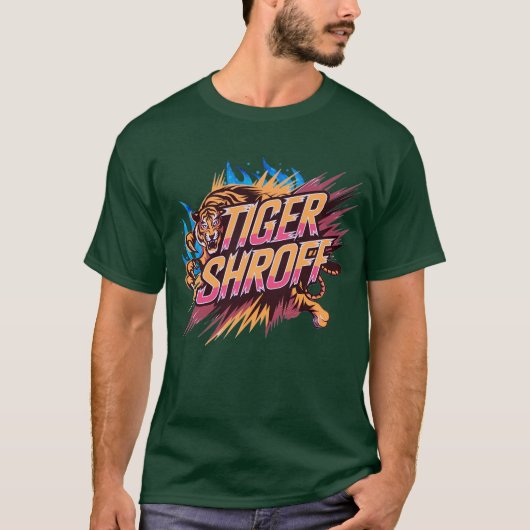 Tiger Shroff Bollywood T - Shirt (Vorderseite)