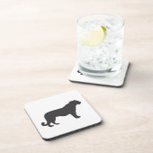 Tiger-Silhouette Getränkeuntersetzer (Rechte Seite)