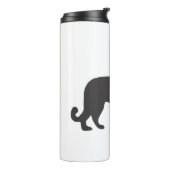 Tiger-Silhouette Thermosbecher (Nach links gedreht)