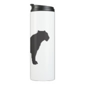 Tiger-Silhouette Thermosbecher (Nach rechts gedreht)