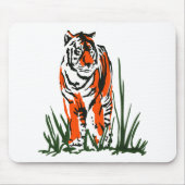 Tiger Silkscreen Mousepad (Vorne)