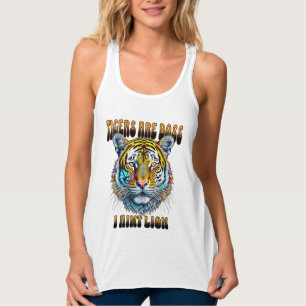 Tiger sind Boss   I Aint Tank Top