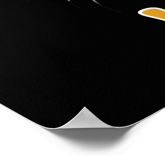 Tiger sind Boss, ich heiße Lion Funny Zitat Poster (Ecke)