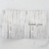 Tiger sitting on a sports car  dankeskarte (Innenseite)