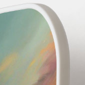 Tiger sitting on a sports car  pickleball schläger (Linke Seite)