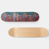 TIGER SKATE-MAINBOARD-DESIGN VON PAULA REILLY SKATEBOARD (Horizontal)
