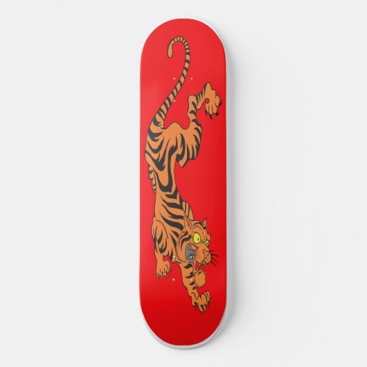 Tiger Skateboard (Vorderseite)