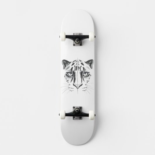 Tiger Skateboard (Vorderseite)