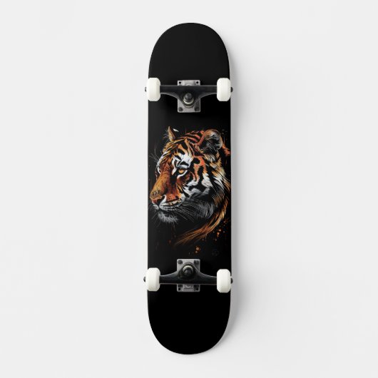 Tiger Skateboard (Vorderseite)