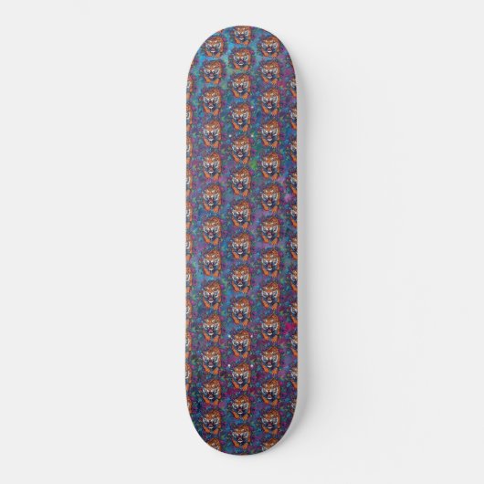 Tiger Skateboard (Vorderseite)