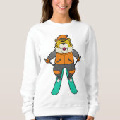 Tiger Skier Ski Sweatshirt (Vorderseite)