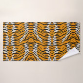 Tiger Skin Animal Print Design Badehandtuch (Badehandtuch)