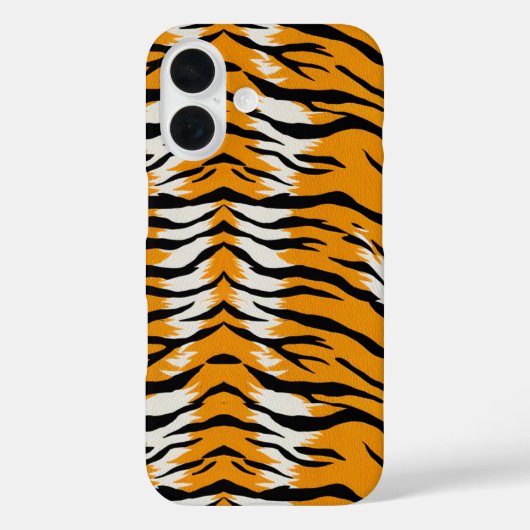Tiger Skin Animal Print Design Case-Mate iPhone Hülle (Rückseite)