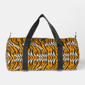 Tiger Skin Animal Print Design Duffle Bag (Rückseite)