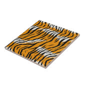 Tiger Skin Animal Print Design Fliese (Seite)
