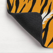 Tiger Skin Animal Print Design Mousepad (Ecke)