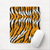 Tiger Skin Animal Print Design Mousepad (Mit Mouse)