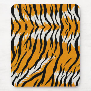Tiger Skin Animal Print Design Mousepad