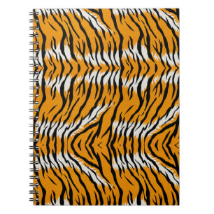 Tiger Skin Animal Print Design Notizblock