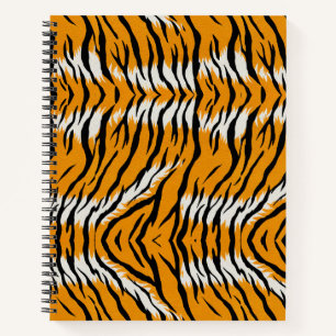 Tiger Skin Animal Print Design Notizblock