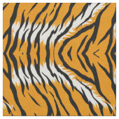 Tiger Skin Animal Print Design Stoff (Nahaufnahme)