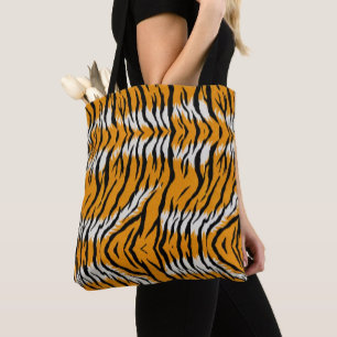 Tiger Skin Animal Print Design Tasche