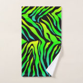 Tiger-Skin-Design Badhandtuch Set (Handtuch)