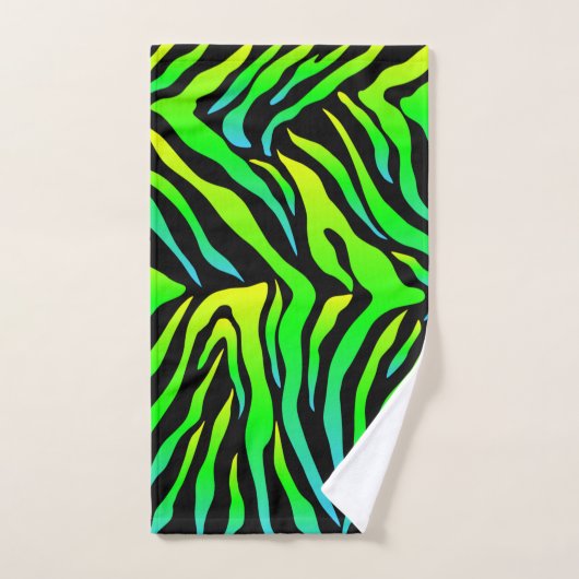 Tiger-Skin-Design Badhandtuch Set (Handtuch)